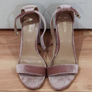 Target Merona Block Heel Sandal - Women 6.5